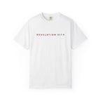 St. Michael 'Make No Peace With Evil' T-Shirt — Revelations 12:7-9 Christian Tee
