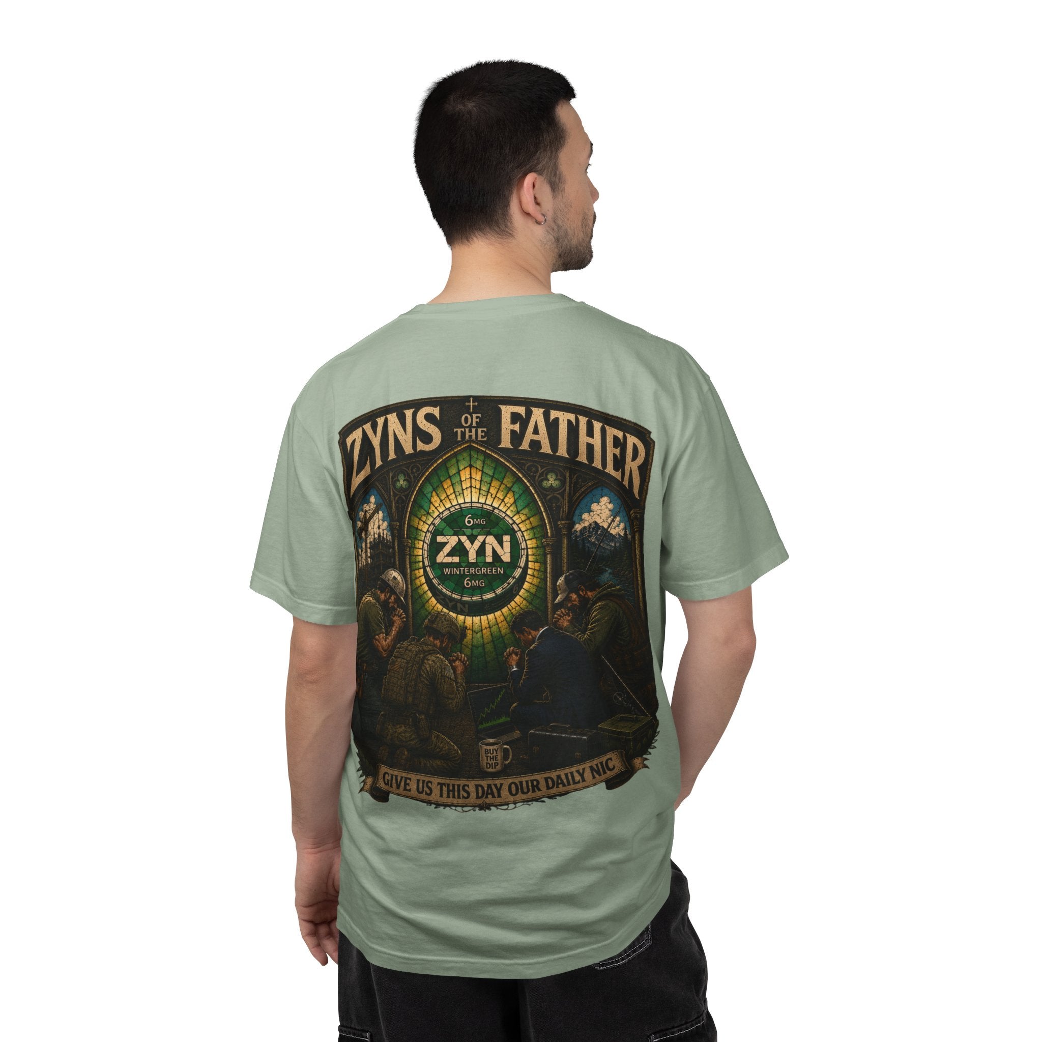 ZYNs of the Father | Give Us This Day Our Daily Nic T-Shirt