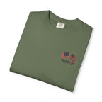 Freedom 250 Embroidered Flag Tee | King Thread Co.