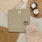 Freedom 250 Embroidered Flag Tee | King Thread Co.
