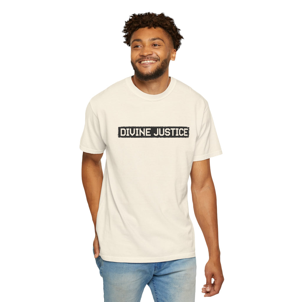Divine Justice Tee — "Do Not Make Peace With Evil... Destroy It"