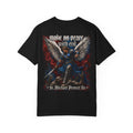 St. Michael 'Make No Peace With Evil' T-Shirt — Revelations 12:7-9 Christian Tee