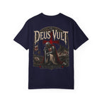 Christian Crusader T-Shirt — "Deus Vult" Psalm 115:1 Graphic Tee