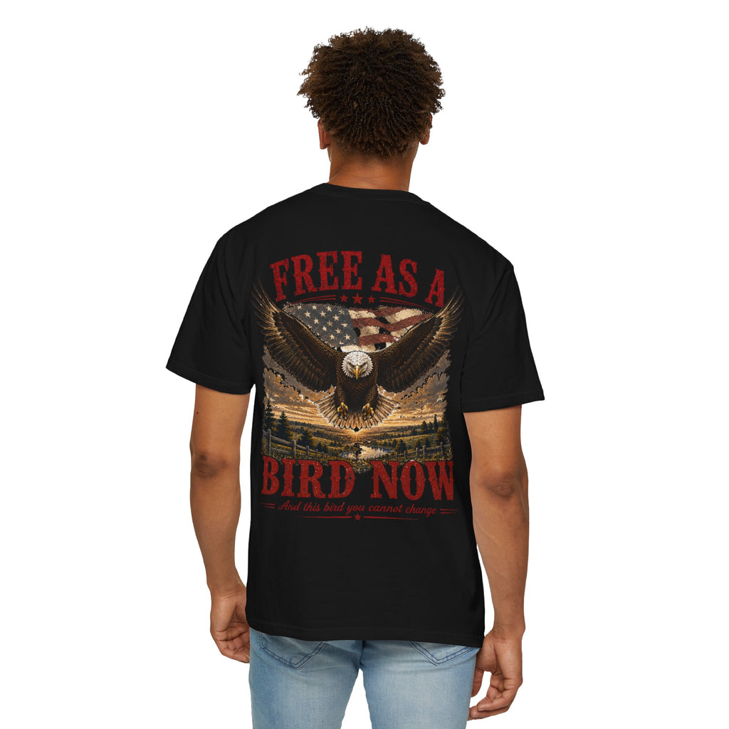 Free As A Bird — Vintage Americana Eagle Tee