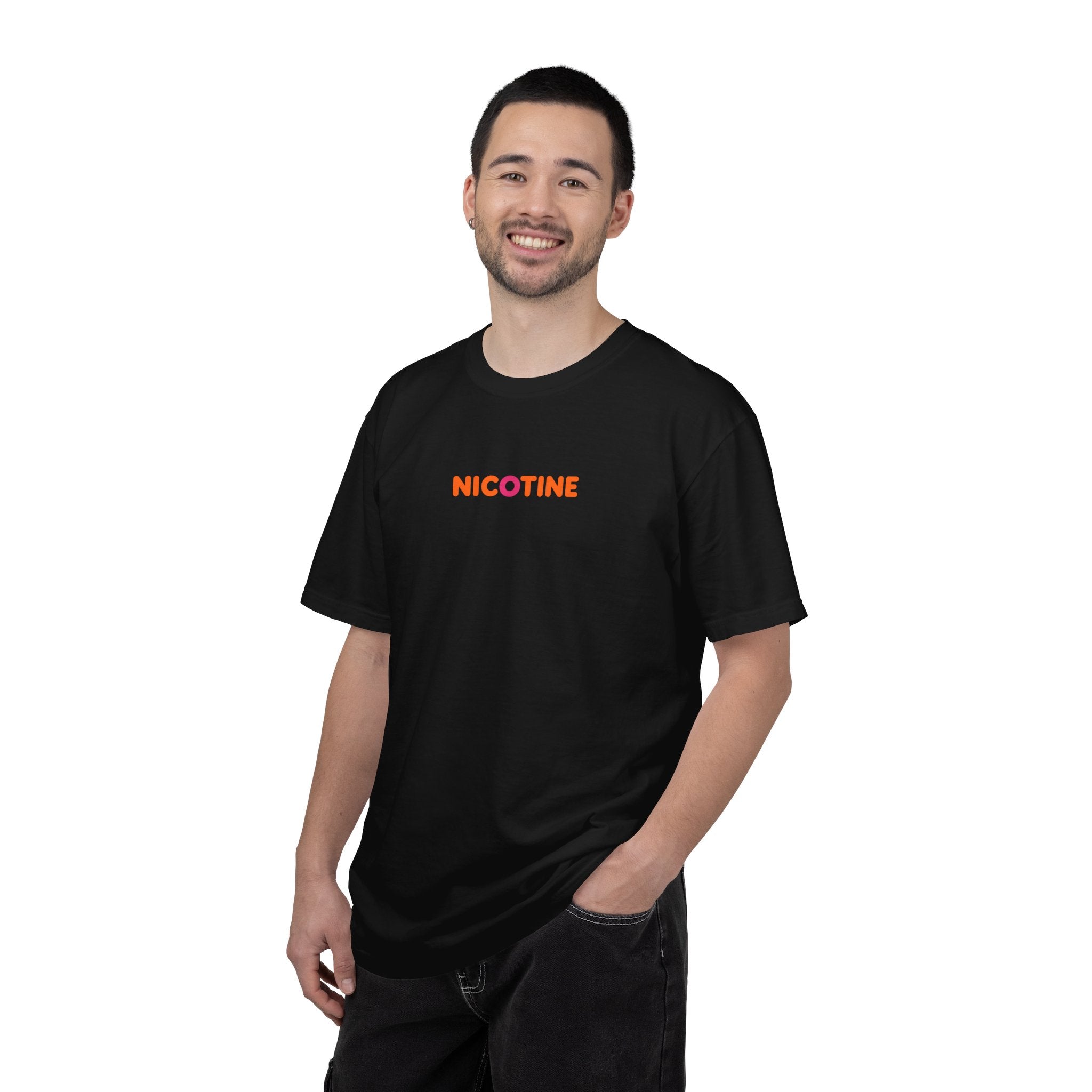 America Runs On Nicotine T-Shirt — Funny Nicotine Meme Tee