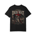 Christian Crusader T-Shirt — "Deus Vult" Psalm 115:1 Graphic Tee