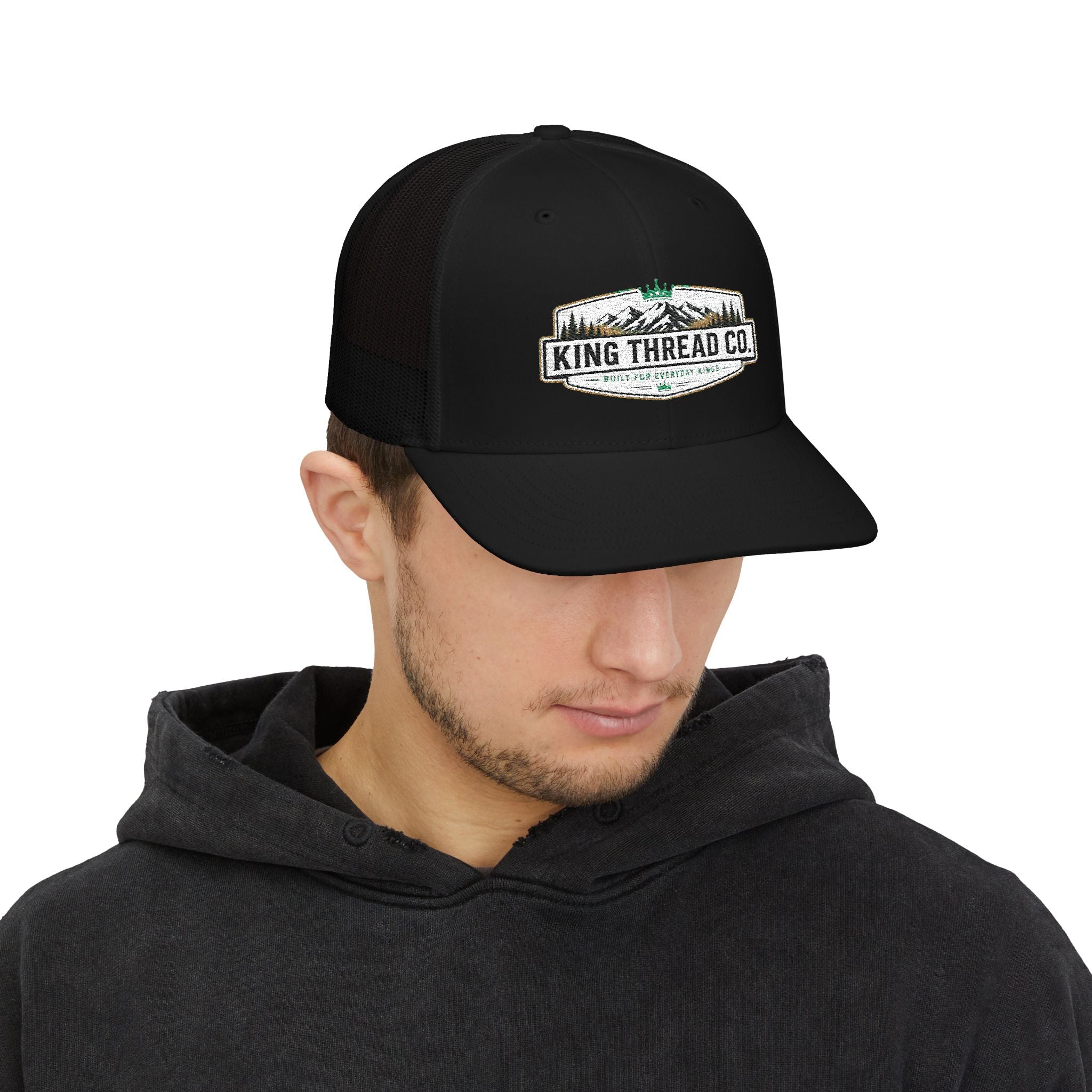 King Thread Co. Embroidered Trucker Hat