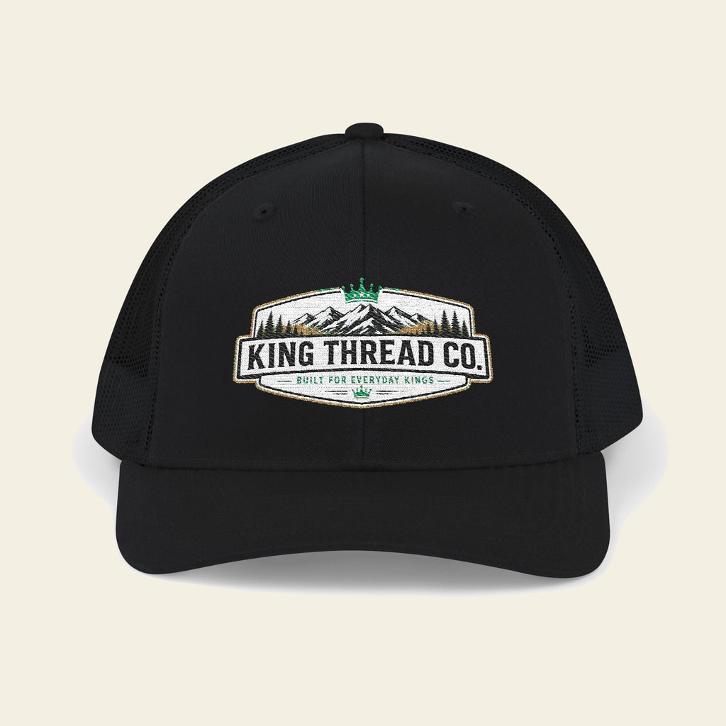 King Thread Co. Embroidered Trucker Hat