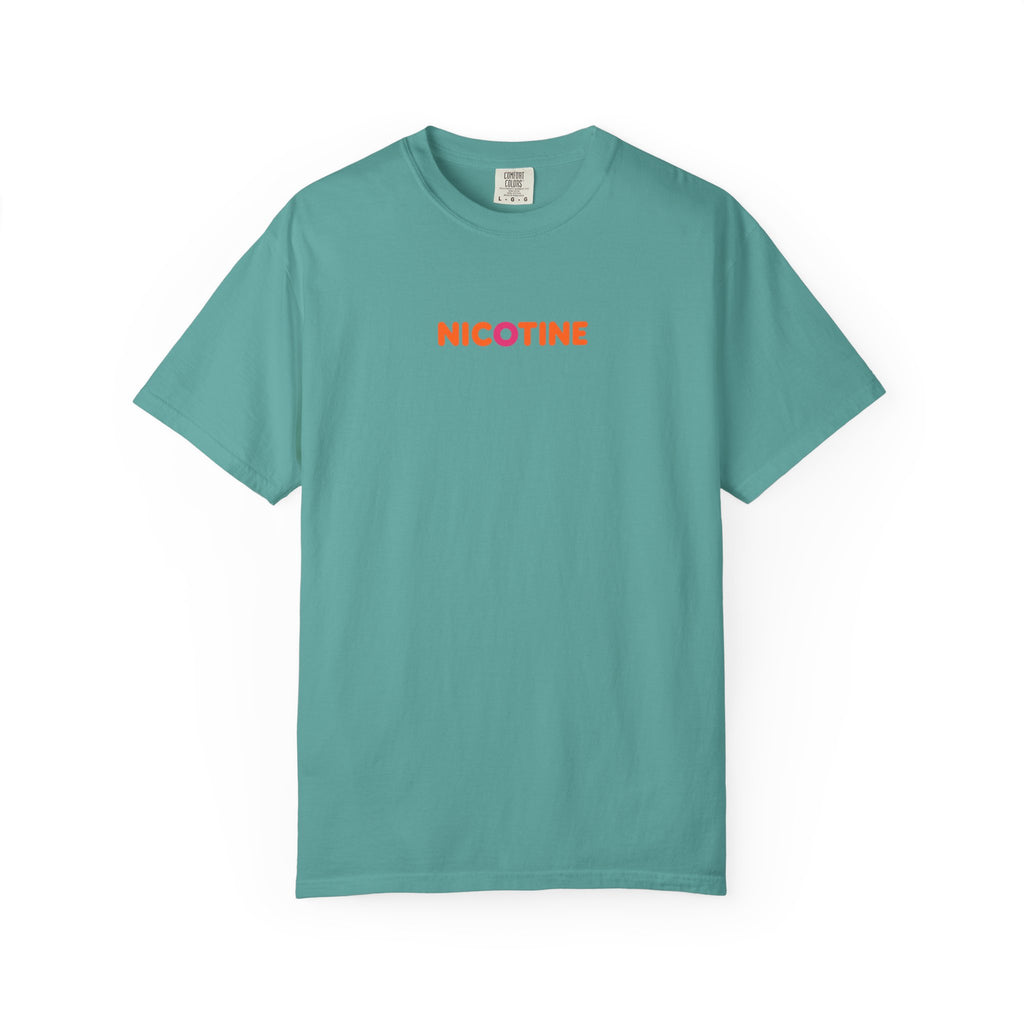 America Runs On Nicotine T-Shirt — Funny Nicotine Meme Tee