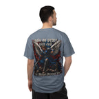 St. Michael 'Make No Peace With Evil' T-Shirt — Revelations 12:7-9 Christian Tee