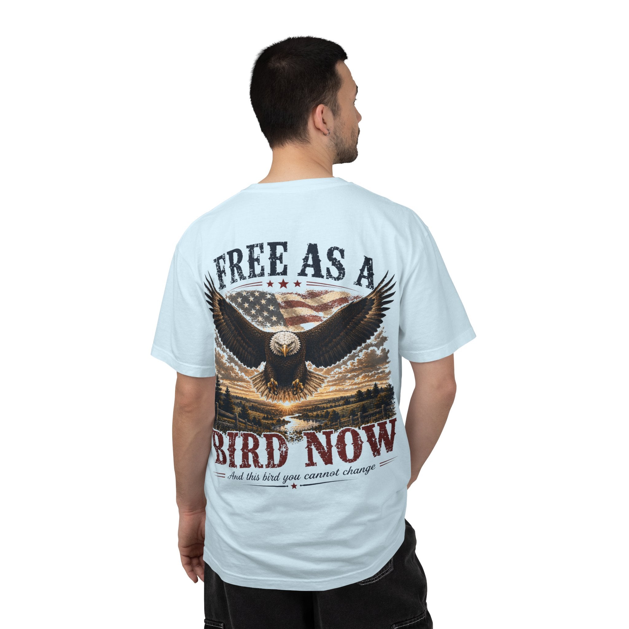 Free As A Bird — Vintage Americana Eagle Tee