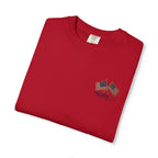 Freedom 250 Embroidered Flag Tee | King Thread Co.