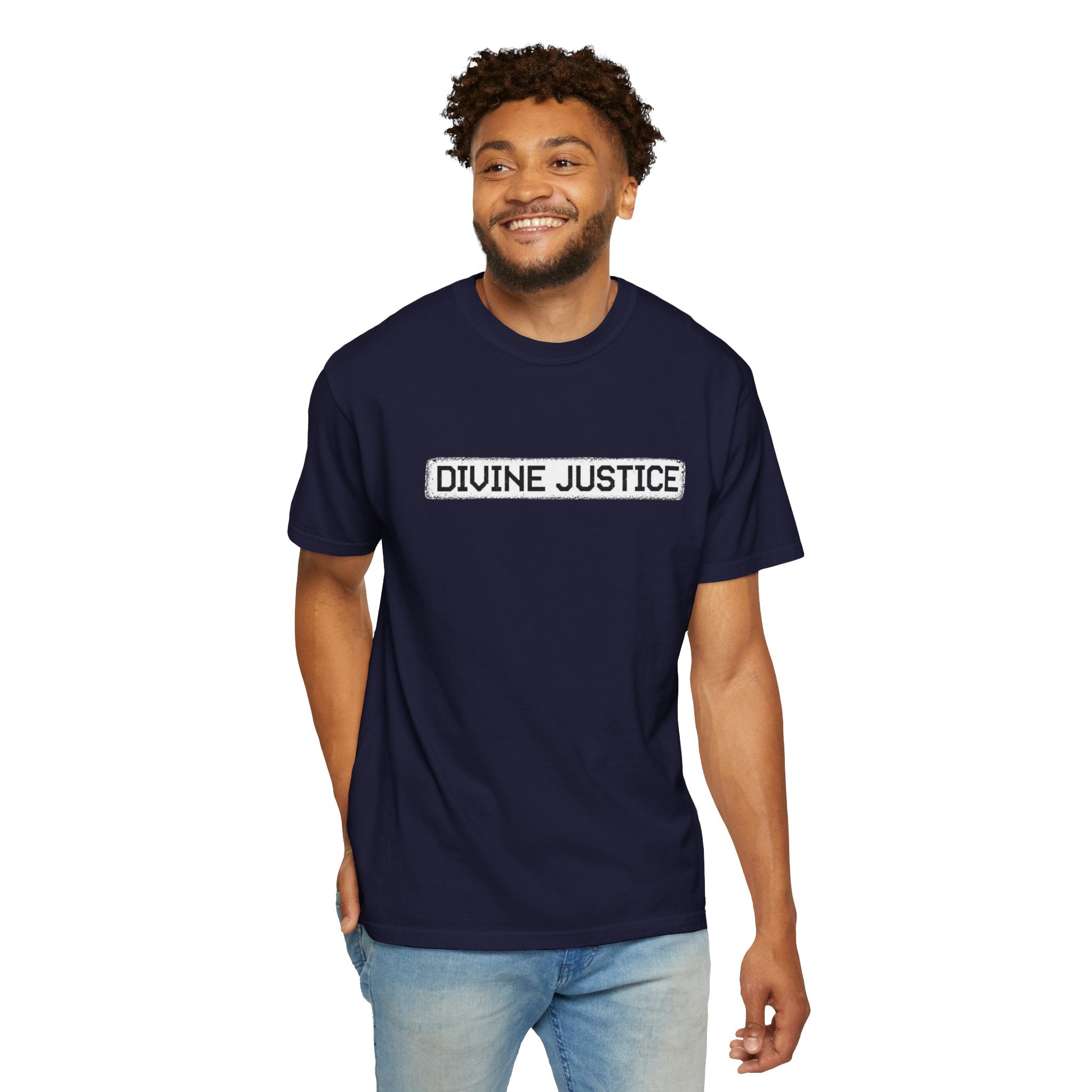 Divine Justice Tee — "Do Not Make Peace With Evil... Destroy It"