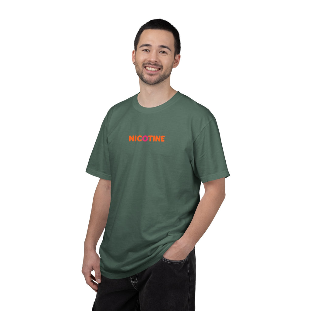 America Runs On Nicotine T-Shirt — Funny Nicotine Meme Tee