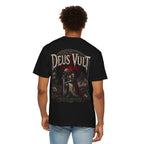 Christian Crusader T-Shirt — "Deus Vult" Psalm 115:1 Graphic Tee