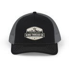 King Thread Co. Mountain Badge Snapback Trucker Hat