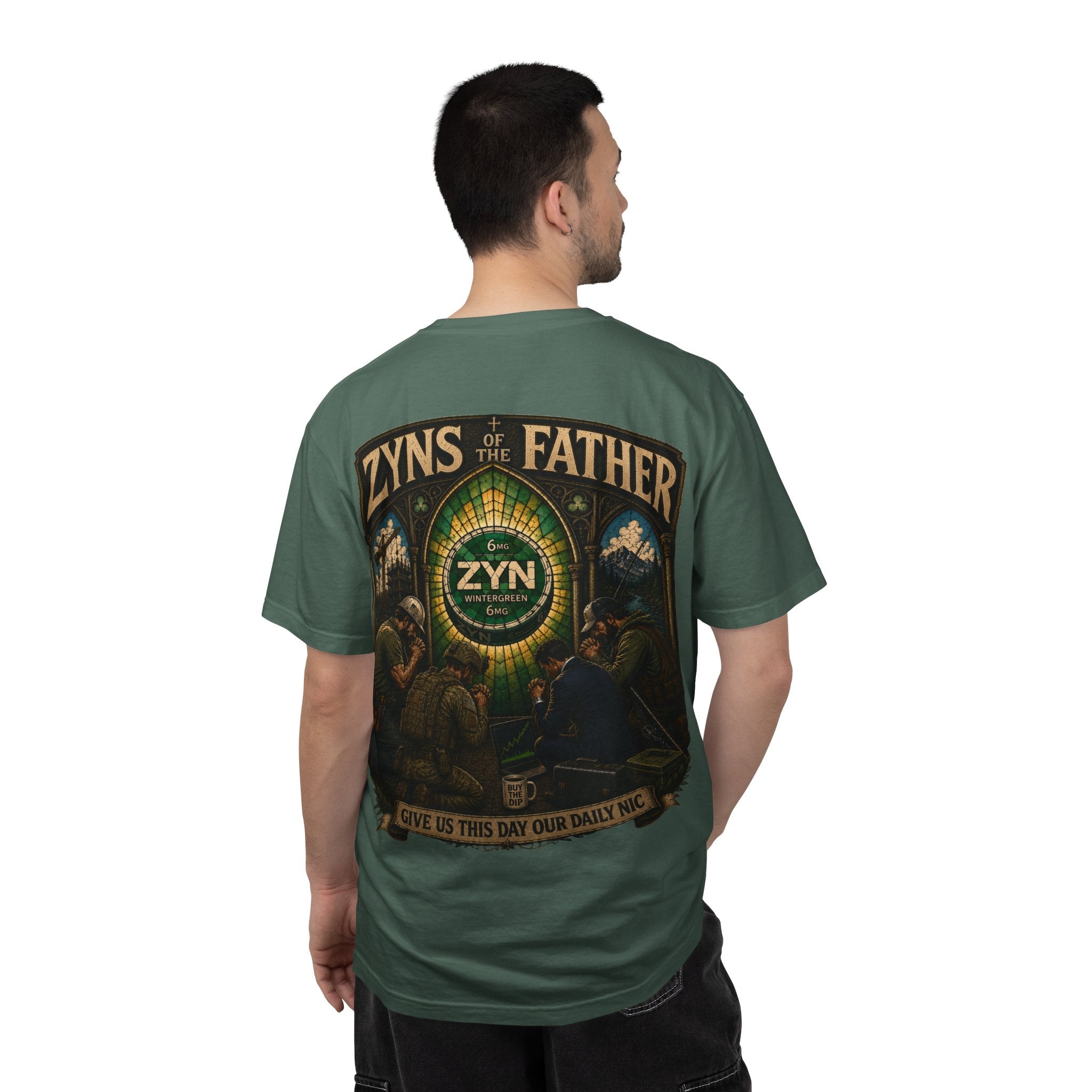 ZYNs of the Father | Give Us This Day Our Daily Nic T-Shirt