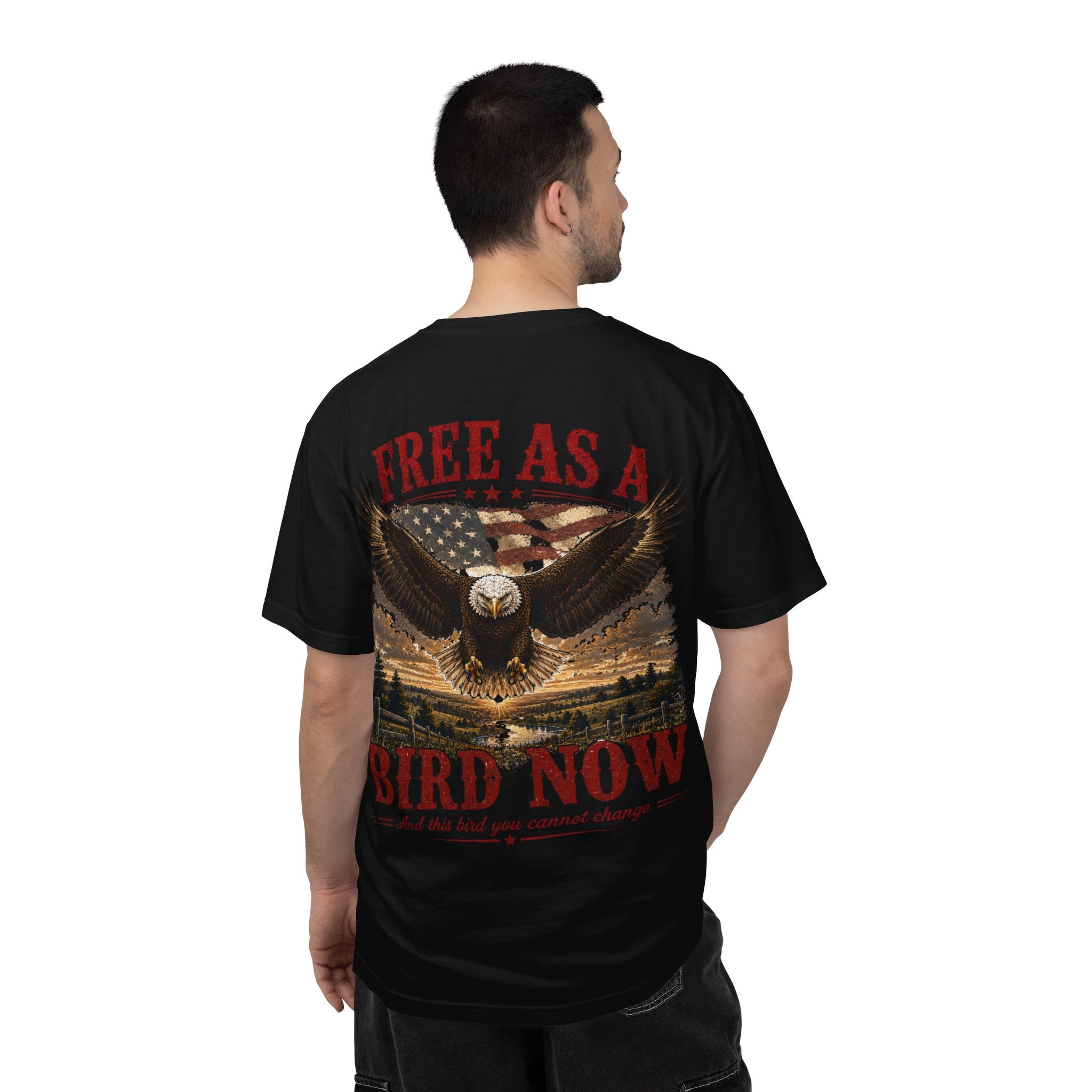 Free As A Bird — Vintage Americana Eagle Tee