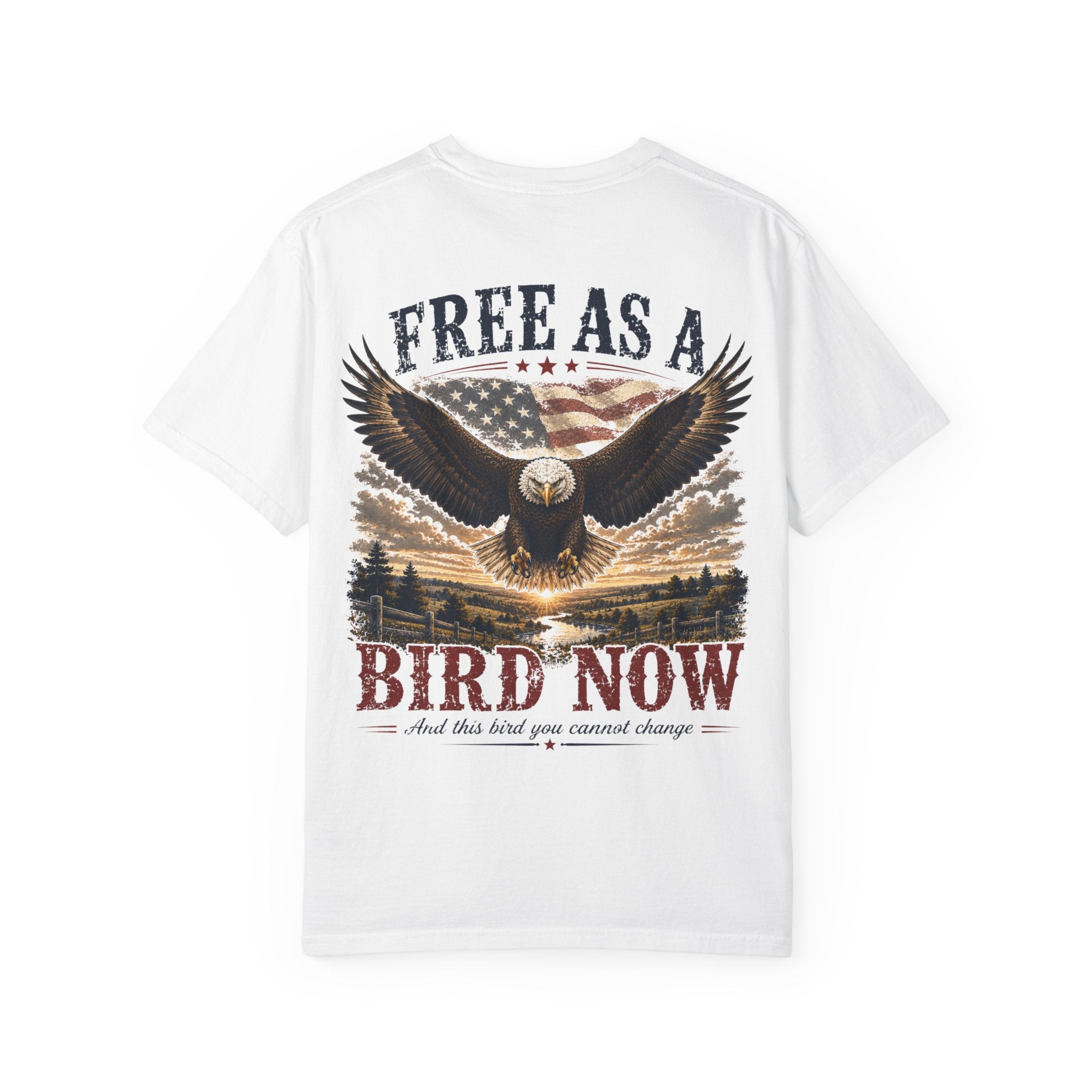Free As A Bird — Vintage Americana Eagle Tee