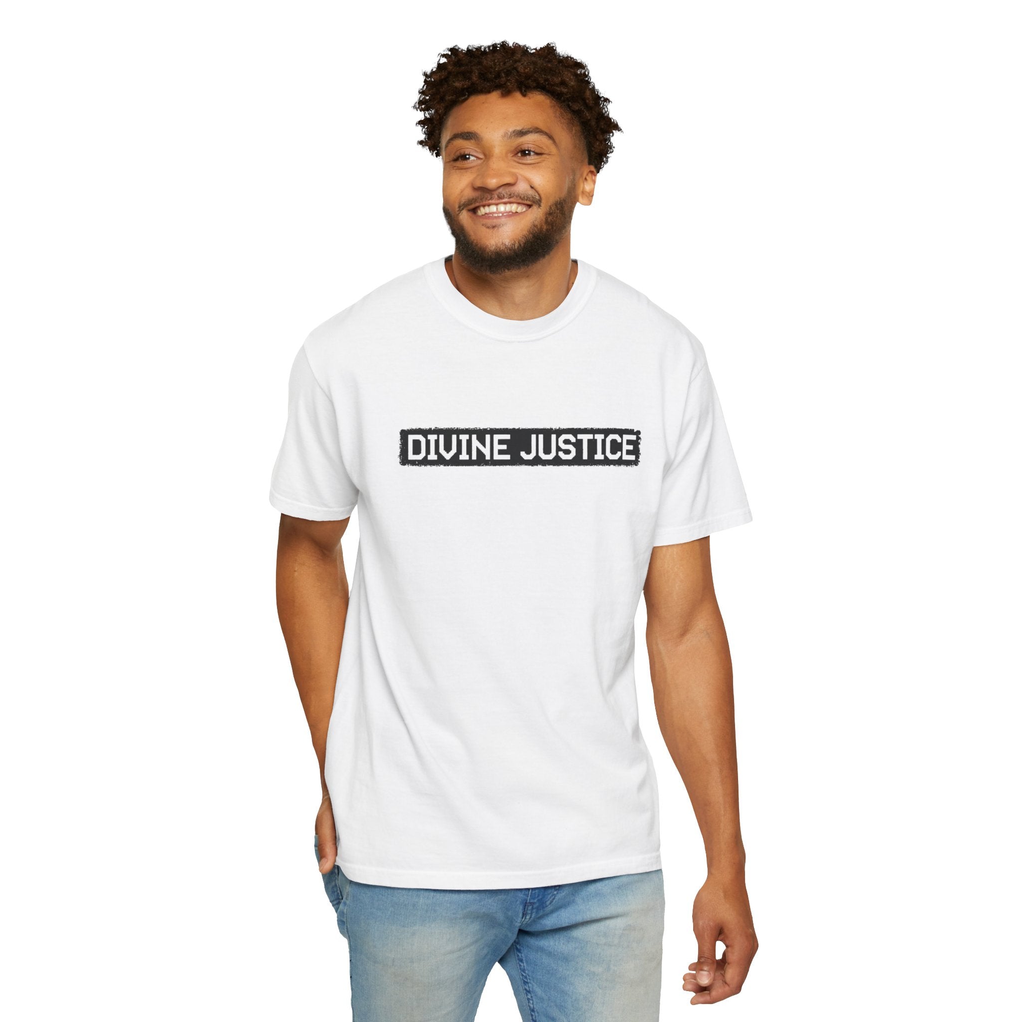 Divine Justice Tee — "Do Not Make Peace With Evil... Destroy It"
