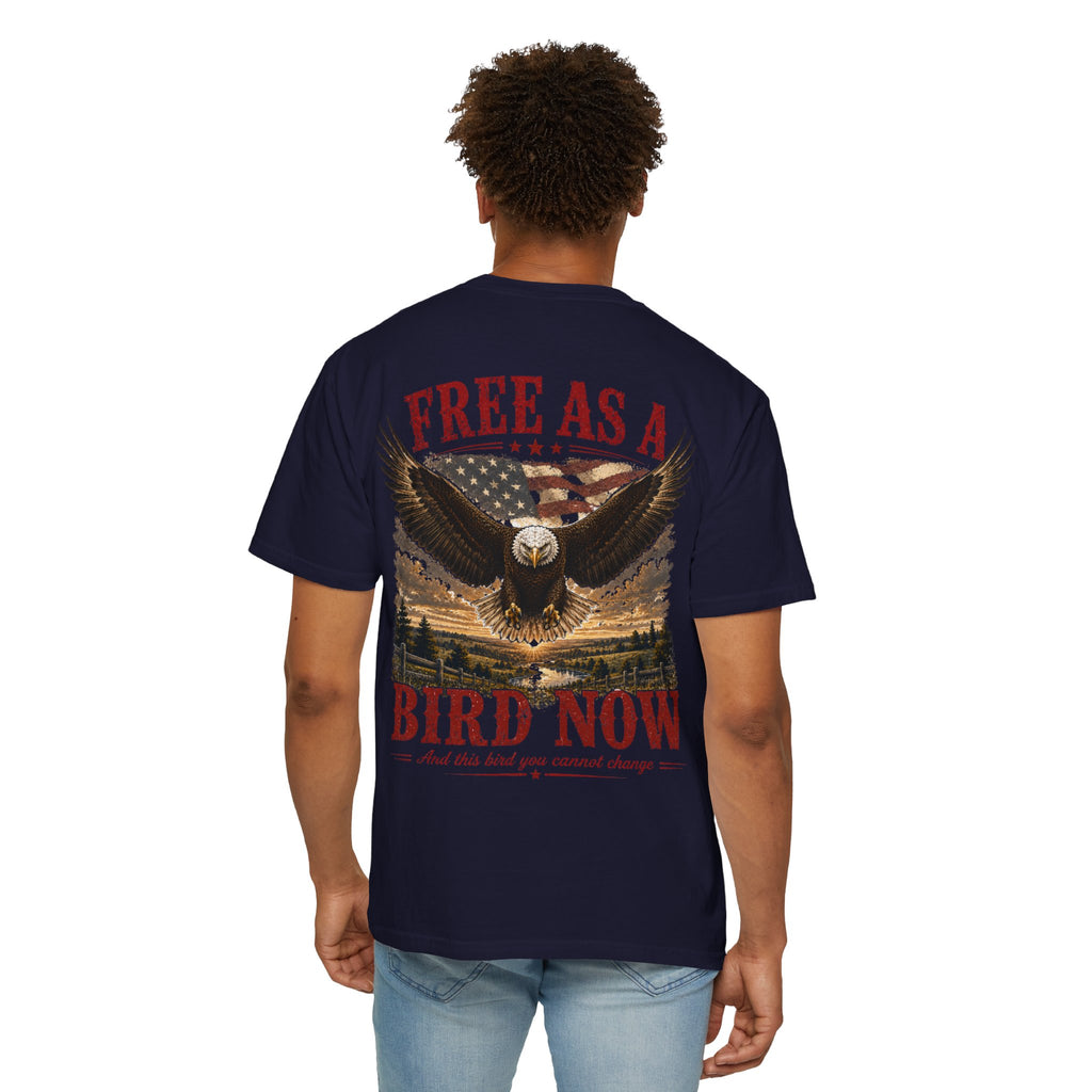 Free As A Bird — Vintage Americana Eagle Tee