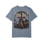 Christian Crusader T-Shirt — "Deus Vult" Psalm 115:1 Graphic Tee