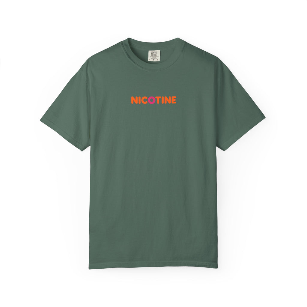 America Runs On Nicotine T-Shirt — Funny Nicotine Meme Tee
