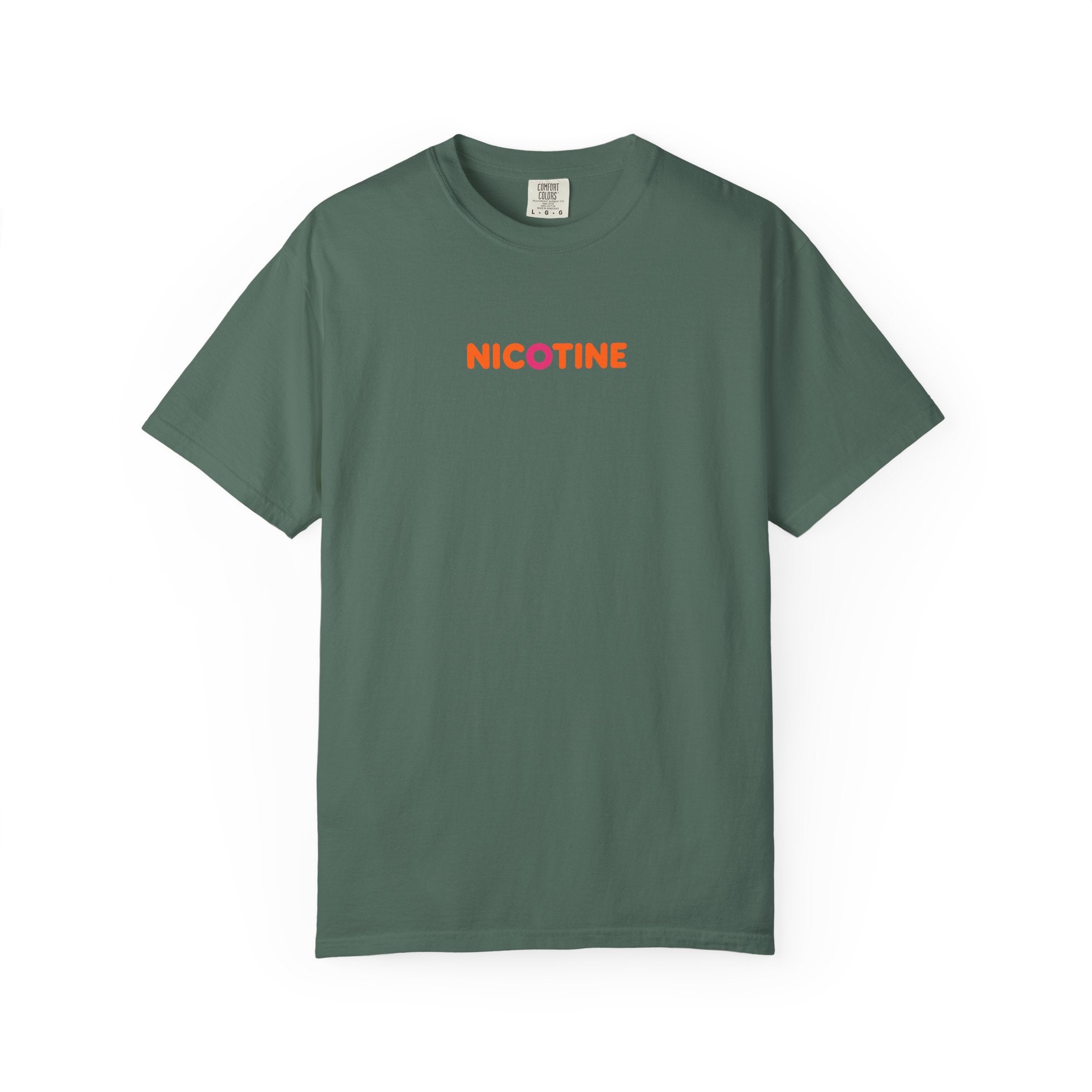 America Runs On Nicotine T-Shirt — Funny Nicotine Meme Tee