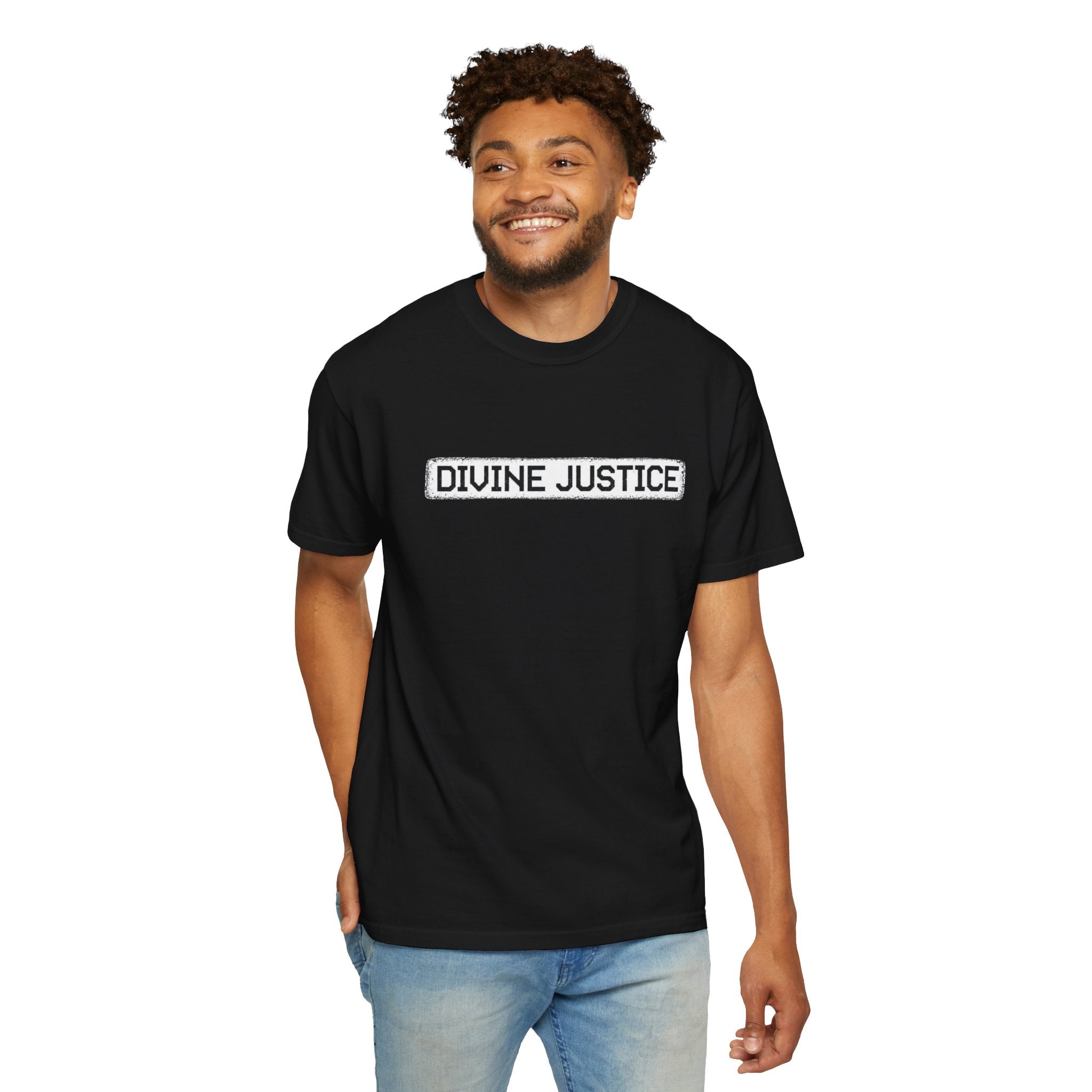 Divine Justice Tee — "Do Not Make Peace With Evil... Destroy It"