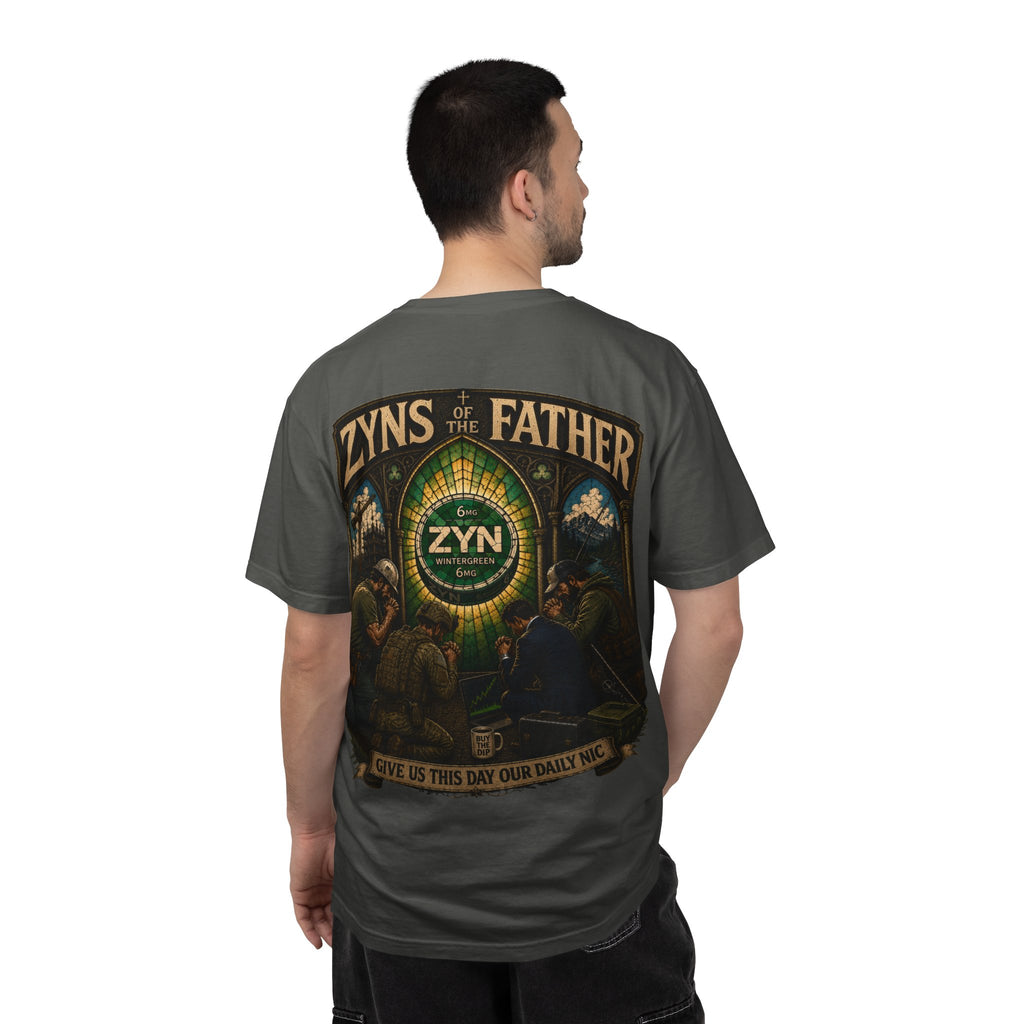 ZYNs of the Father | Give Us This Day Our Daily Nic T-Shirt