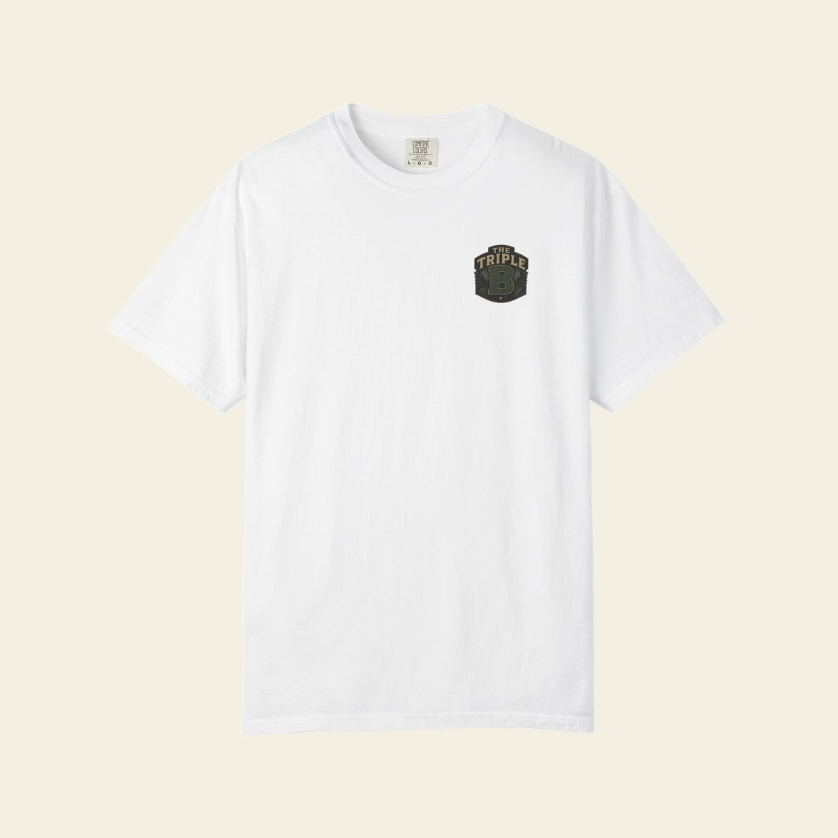 Barbell Brotherhood White Front